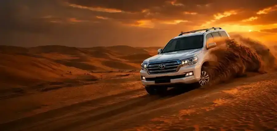 Evening Desert Safari — The classic Dubai safari — sunset dunes, a BBQ feast and live desert shows.